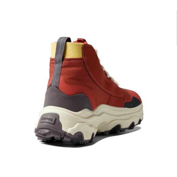 Sorel Kinetic Boots Breakthru Venture Mid WP Warp Red Womens US 12 - Picture 4 of 5